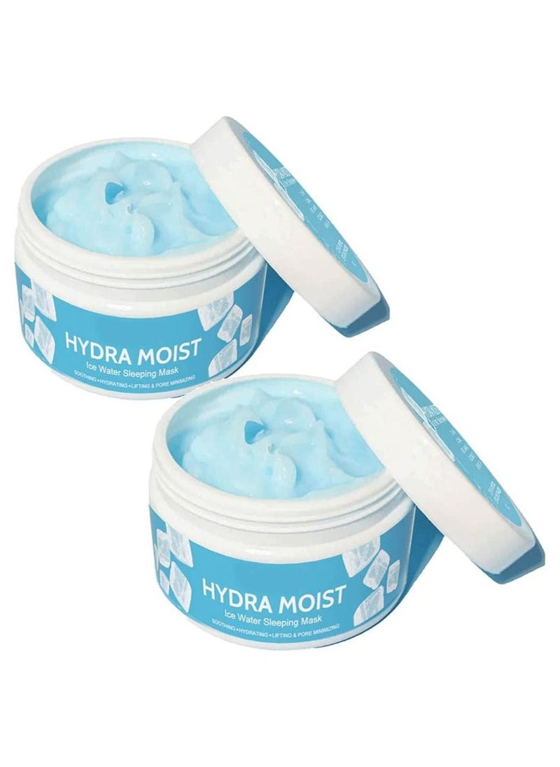 J Skin Beauty - J Skin Beauty Hydra Moist Ice Water Sleeping Mask 300 grams Pack of 2 - Image 1