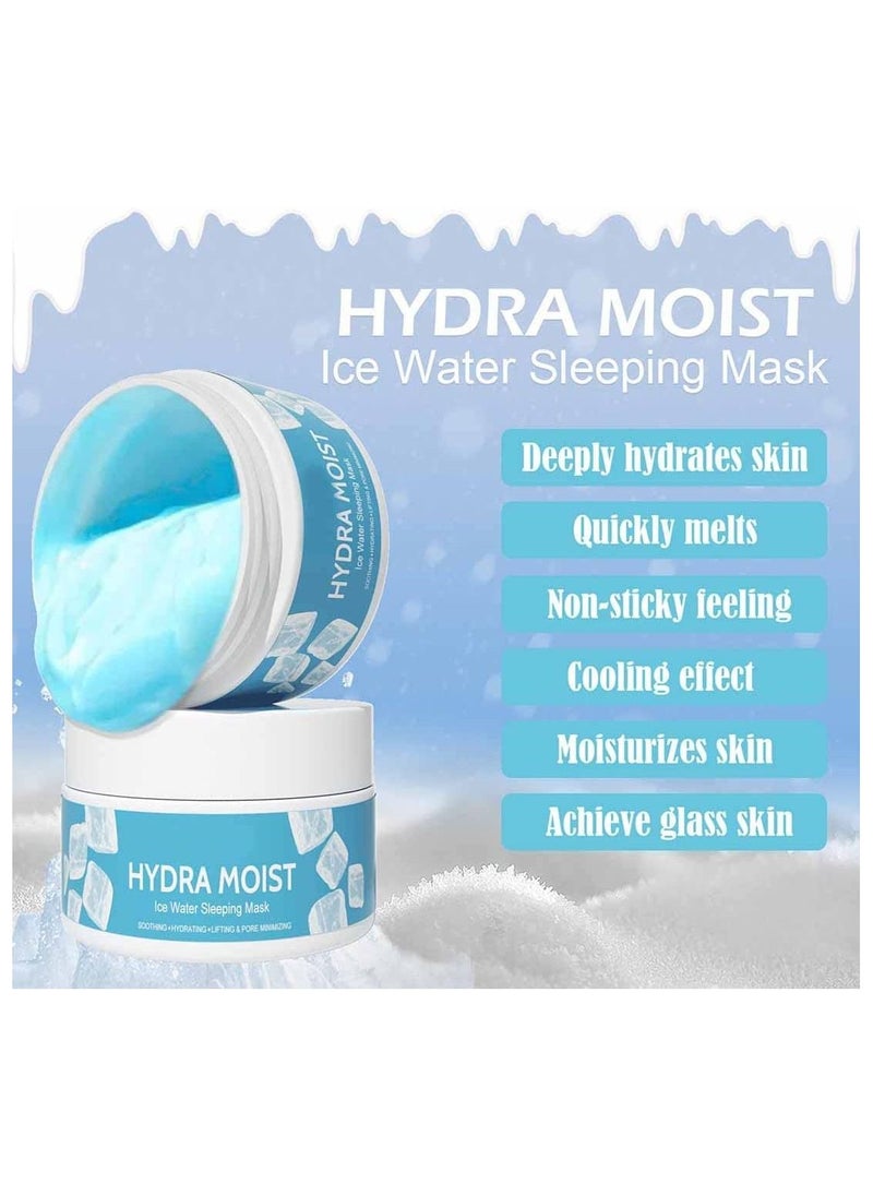 J Skin Beauty - J Skin Beauty Hydra Moist Ice Water Sleeping Mask 300 grams Pack of 2 - Image 1