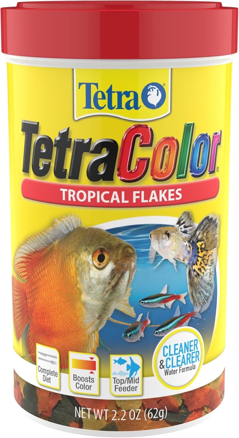 تترا رقائق Tetra 77161 للأسماك الاستوائية، لون طبيعي، وزن 62.2 جرام - Image 1