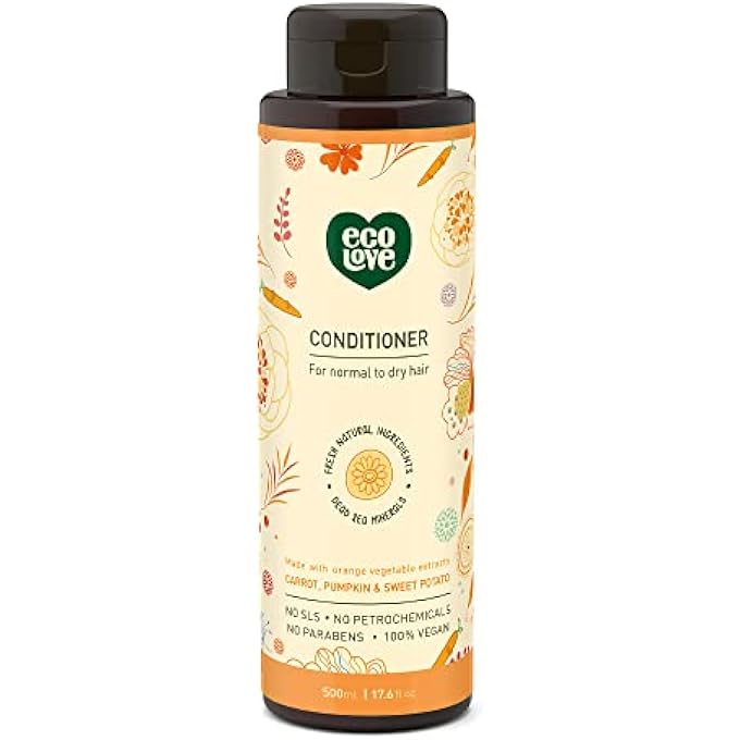 ecoLove - CONDITIONER ORANGE COLLECTION CARROT, PUMPKIN & SWEET POTATO 17.6 - Image 1