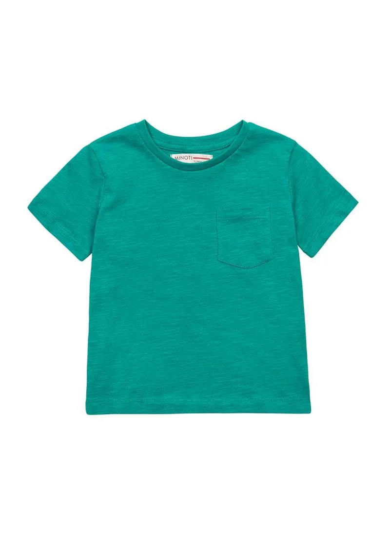 مينوتي Teen Boys  Loose T Shirt With Side Pocket
