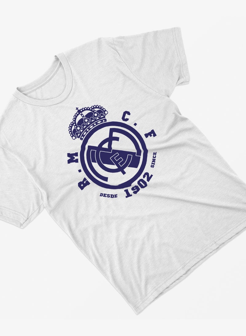 Fashion World Cotton T-shirt Printed with High-quality Real Madrid Club  - Image 2