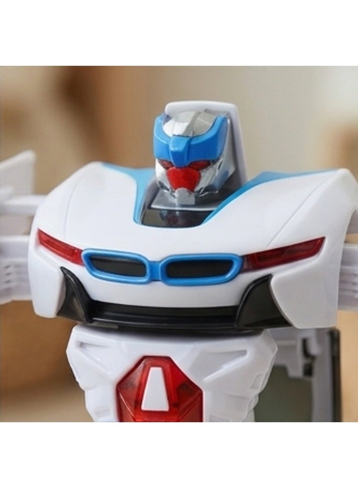 TOY GARDEN Transforming Robot Car Toy, 2-in-1 Transforming Robot Car Toy | White Sports Car to Action Figure Vehicle | Fun Interactive Play Toy for Kids and Toddlers - Image 5