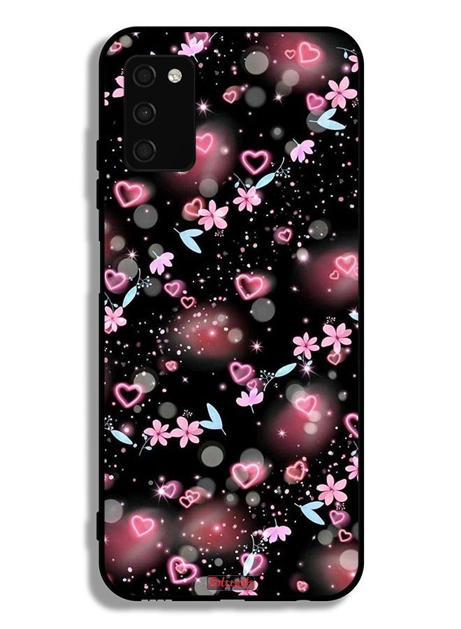 Tolwak Samsung Galaxy A02s Protective Case Cover Small Hearts And Flowers - Image 1