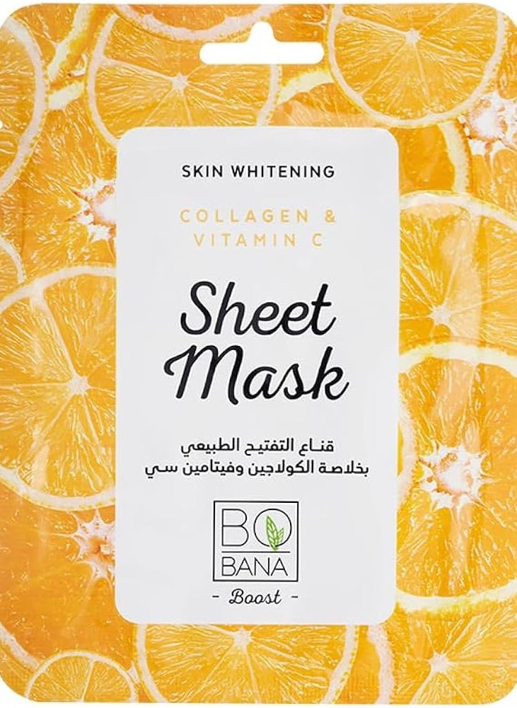 BOBANA - Bobana Vitamin C & Collagen Sheet Mask - Image 1