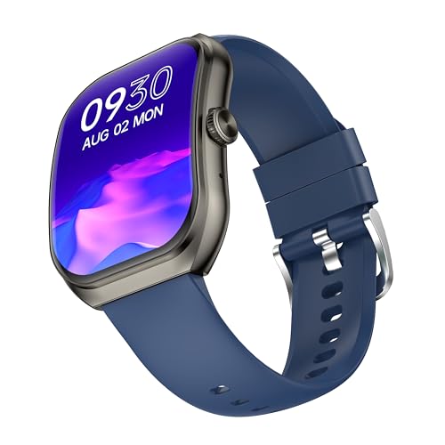 TIMEX Smart Progen 1.95" (4.95 cm) Curved AMOLED Display with Functional Crown and BT Calling Smartwatch for Unisex - TWTXW803T - Image 1