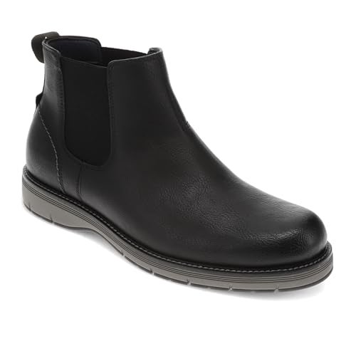 Dockers Footwear Men's Tureen Chelsea Boot, Black, 8.5 - Image 1