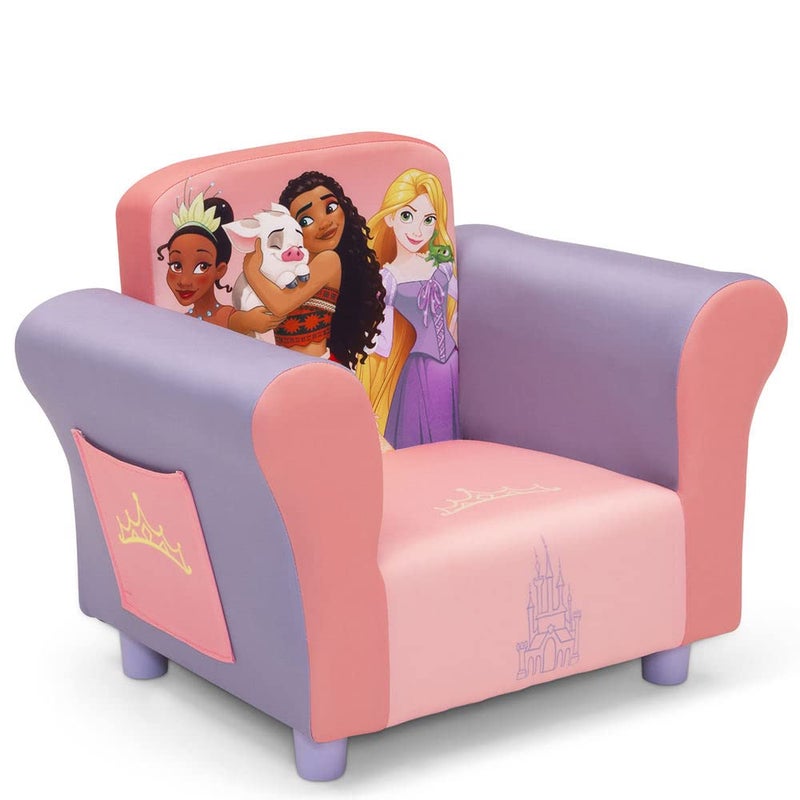 Delta Children Upholstered Chair Disney Princess