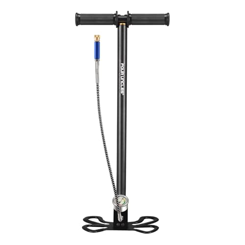 FOUR UNCLES PCP Pump for Air Gun - 3 Stage PCP Hand Pump 4500Psi/30MPA, High Pressure Hand Pump for Air Rifle, Air Gun Tools - Image 1