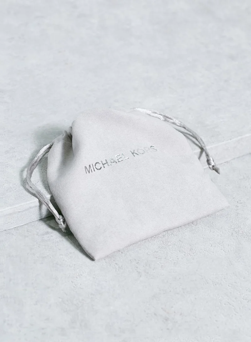 Michael Kors Logo Crystal  Studs