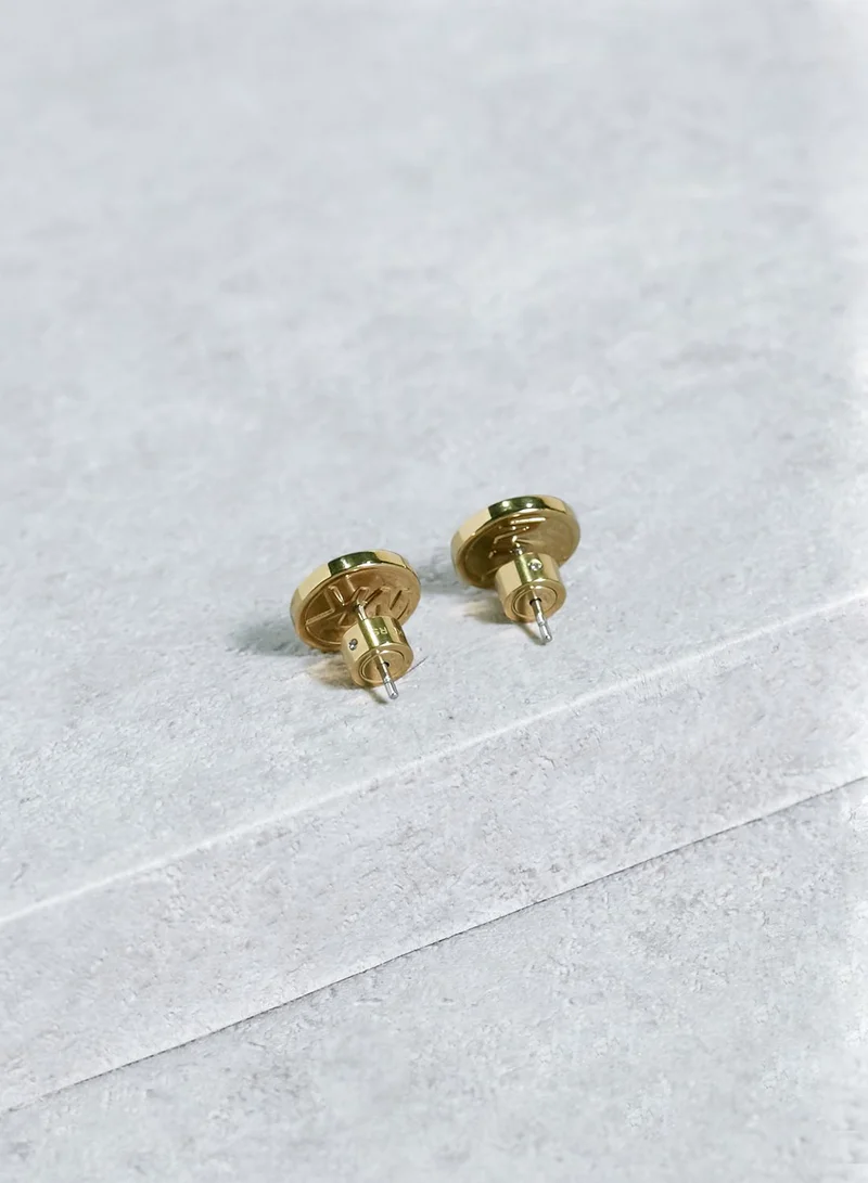 Michael Kors Logo Crystal  Studs