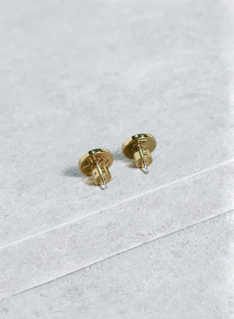 Michael Kors Logo Crystal  Studs - Image 2