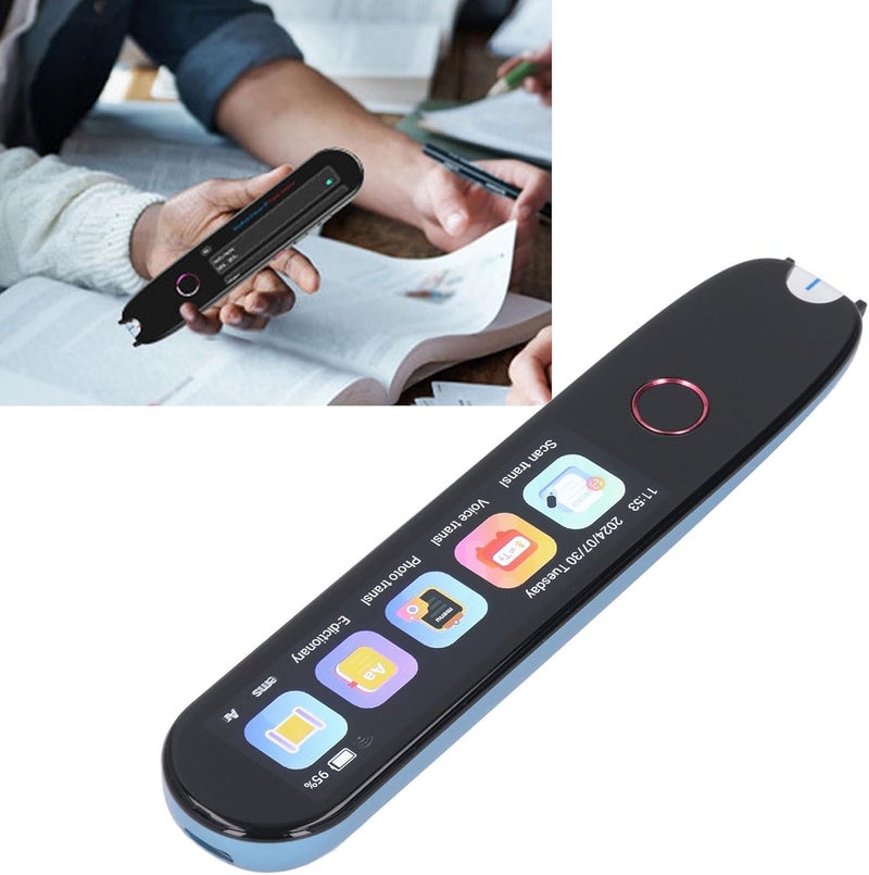 Scan Translator Pen Digital Translation Scanner, 3.5 Inch Screen, 5MP HD Camera, Multi - Language Support - Noise Reducing Recording, AI Voice Output, Portable Language Learning - Image 2