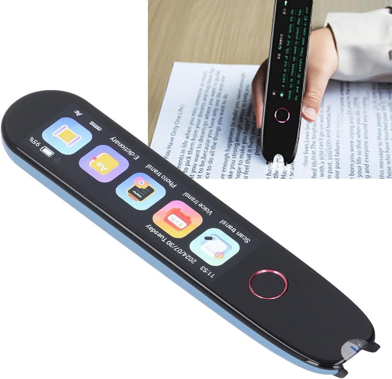 Scan Translator Pen Digital Translation Scanner, 3.5 Inch Screen, 5MP HD Camera, Multi - Language Support - Noise Reducing Recording, AI Voice Output, Portable Language Learning - Image 4