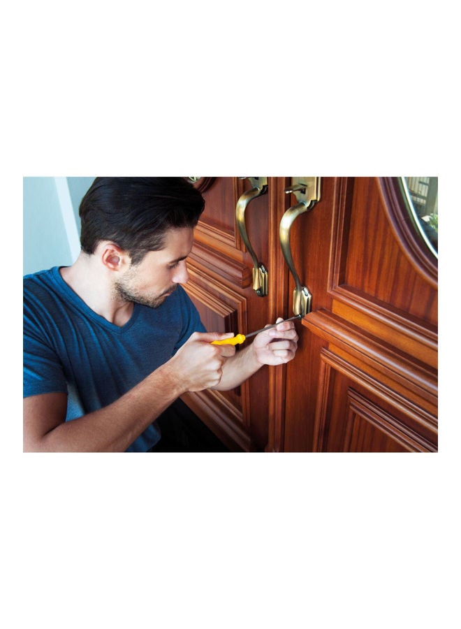 NIBEMINENT 6-Piece Tramontina Screwdriver Set Yellow/Silver 20.5x2.8cm - Image 3