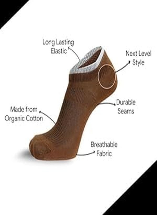 REIL RAID Pack of 8 Multicolour Unisex Ankle length Socks, Made With Durable & Breathable Cotton, Free Size, Addy Edition, Suitable for all Season, Soft & Breathable, Daily Use - Image 5