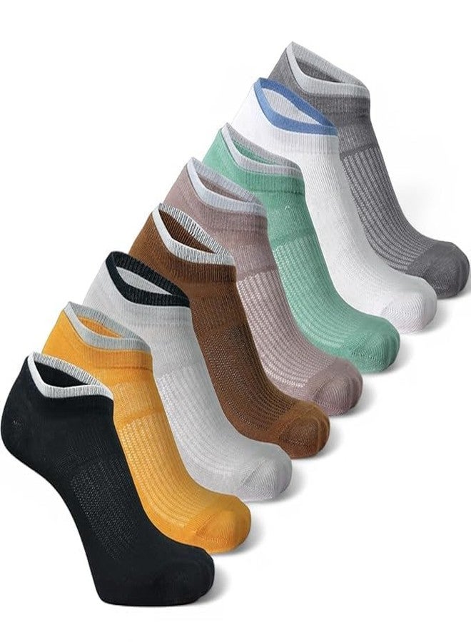 REIL RAID Pack of 8 Multicolour Unisex Ankle length Socks, Made With Durable & Breathable Cotton, Free Size, Addy Edition, Suitable for all Season, Soft & Breathable, Daily Use - Image 2