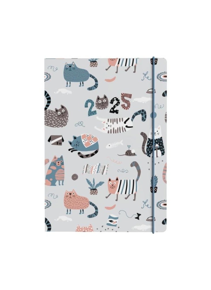 Collins Maru 2025 Planner - A5 Week To View Cut Flush Diary - Cats - (MR153.CT-25) - Weekly Planner with Cute Animal Design - pzsku/Z7D6C70F4951BB46BF156Z/45/_/1731749277/9dd18a4e-dda1-458e-9785-1bf7e5f2d8d9