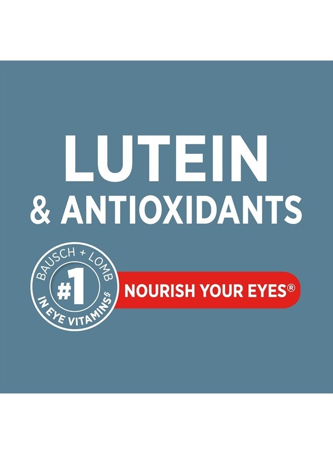 Ocuvite مكملات فيتامينات ومعادن العين من باوش ولوم أوكيوفايت، تحتوي على الزنك، والفيتامينات A، C، E، واللوتين، وردي، قرص، 60 حبة - Image 3