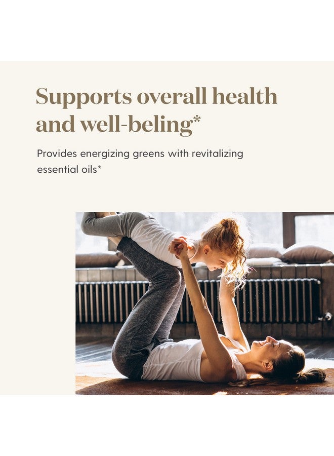 Young Living MultiGreens - Herbal Supplement - formulated with Melissa Essential Oil - 120 Capsules - Image 4