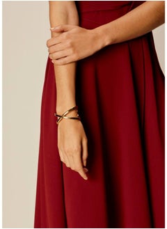 Karen Millen Criss-Cross Cuff  - Image 4