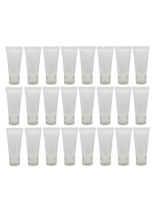 24Pcs 30Ml/1Oz Empty Refillable Plastic Squeeze Cosmetic Soft Tube Vial Bottles With Flip Cover Makeup Travel Sample Packing Storage Toiletries Container For Facial Cleaner Body Lotion - pzsku/Z7D6C9DA6E7CAF7F78B87Z/45/_/1730727835/224ed833-31b5-4766-9505-6f4d0b60704e
