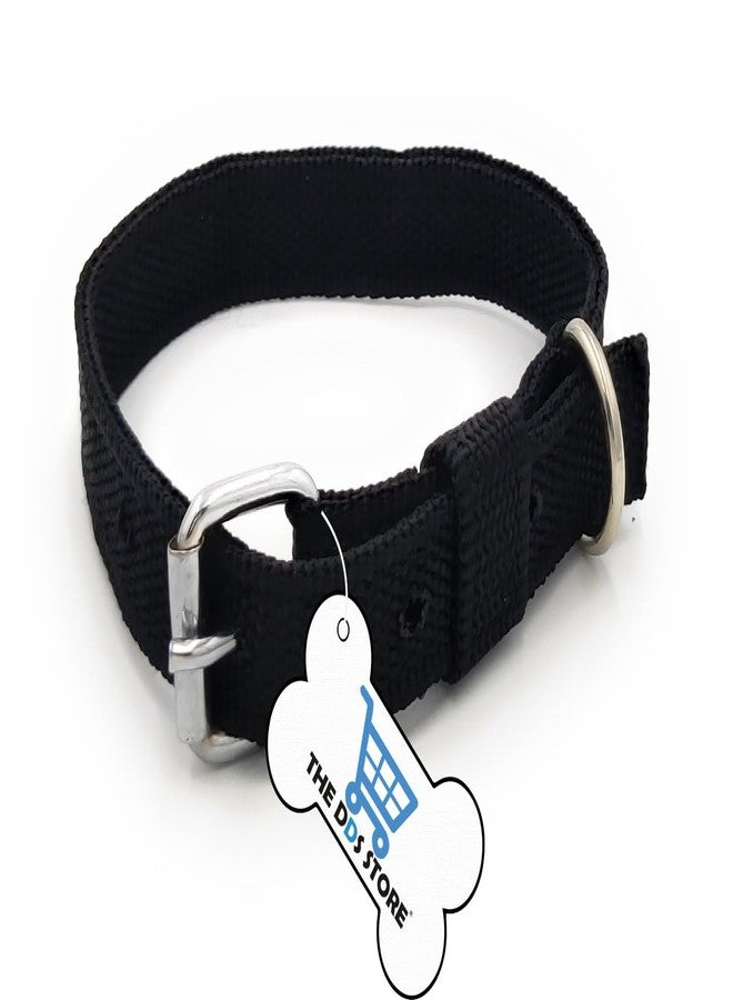 The DDS Store Large Nylon Dog Belt Dog Collar Dog Collar Pet Collar Puppy Collar Basic Collar (Neck Girth = 40-51 cm, Width = 1 inch)-Color May Vary - Image 3