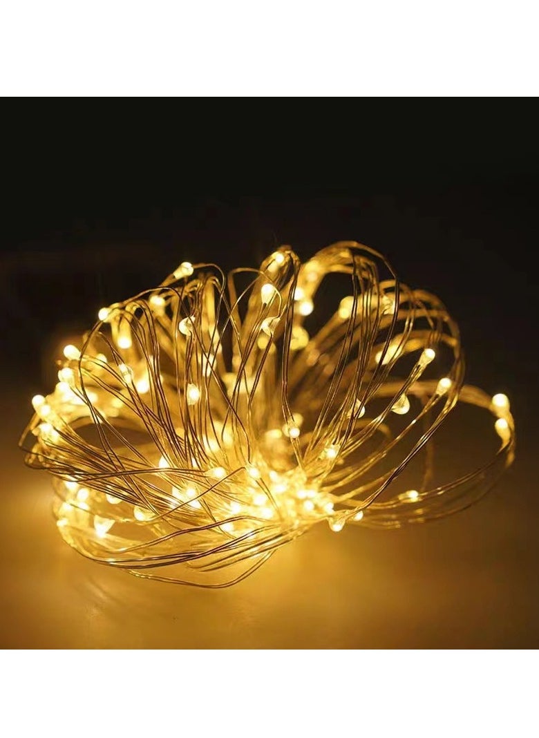 Mei Lifestyle 3m Long Warm String Lights with Batteries 20 LED Decorative Lights  - Image 2