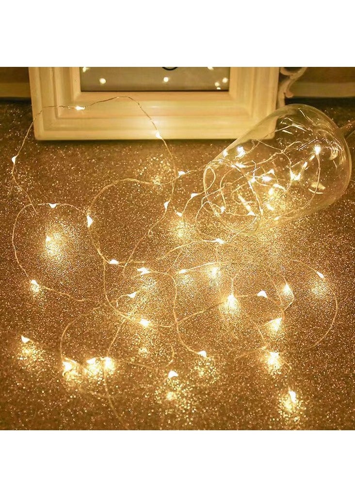 Mei Lifestyle 3m Long Warm String Lights with Batteries 20 LED Decorative Lights  - Image 3
