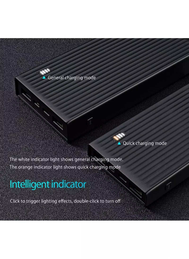 أوريكو - بنك الطاقة الذكي K20000 بقدرة 20000 مللي أمبير في الساعة بقدرة 18 وات USB-A وType-C وMicro B، 2 × منافذ إدخال (Type-C وMicro USB) - 3 × منافذ إخراج (Type-C وUSB Type-A) - Image 1