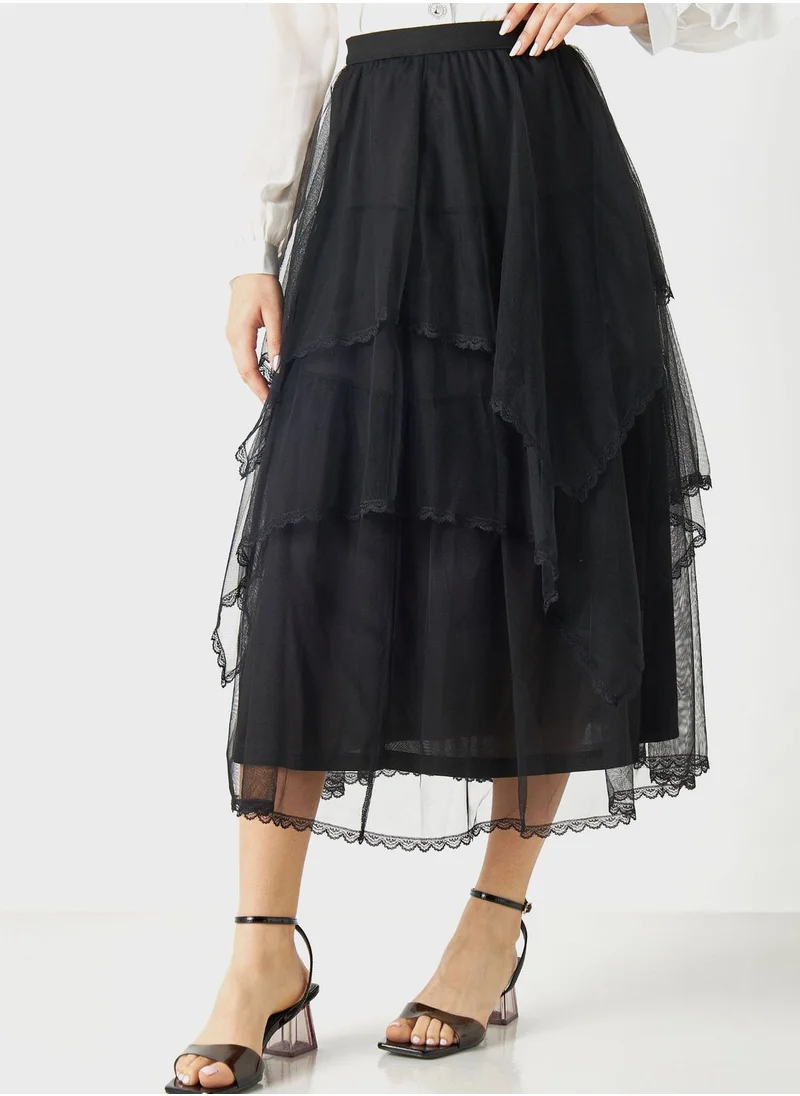 2Xtremz Ruffle Tiered Skirt