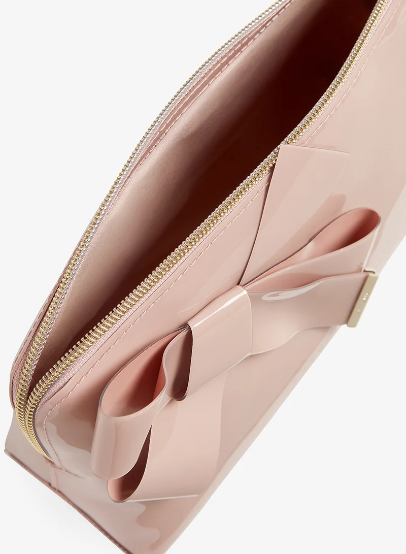 Ted Baker Nicco Knot Bow Washbag Pale