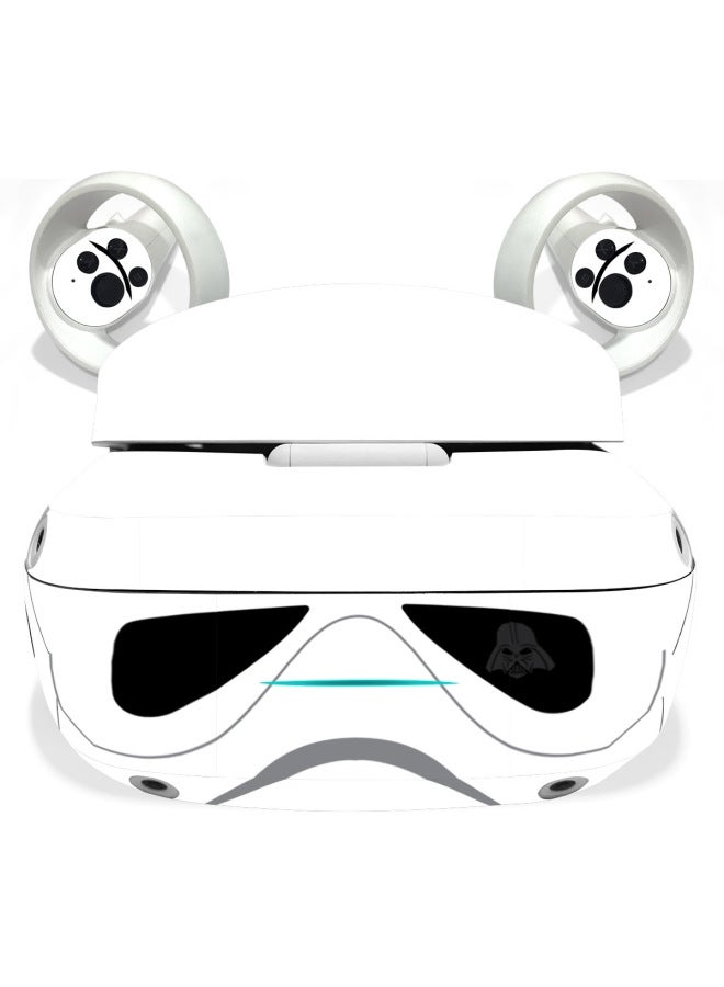general Dapeng E4 Film VR Glasses PCVR Head Display SteamVR Game Console All-inclusive Host Film Color Stickers-Color:XY-Dapeng E4-0133 - Image 5