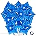 YOTHORN 20 Pcs Star Balloons18 Inch Blue Star Foil BalloonsStars Shaped Balloon Mylar Helium Balloon for Birthday Party Anniversary Wedding Baby Shower Decorations Blue - Image 2