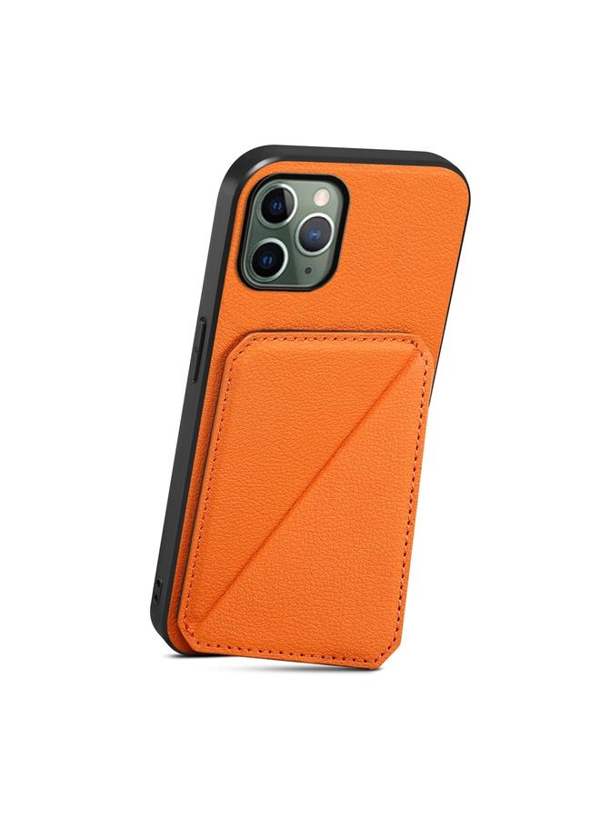 Zaboon Case For iPhone 11 Pro D04 Calf Texture Dual Card Slot Holder Phone Case - Image 3