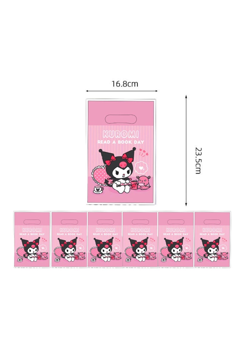 30Pcs Sanrio Kouromi Birthday Party Supplies Cartoon Candy Bag Tote Bag Children's Gift Bag Adult Birthday Party Decorations