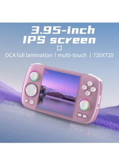 ANBERNIC RG Cube Retro Handheld Game Console 64bit Android 13 Unisoc T820 3.95 Inch IPS Screen Hall Joystick RGB lighting effect (Purple) - pzsku/Z7D6CFE3CCFE43FF729D1Z/45/_/1719481710/3c01ed43-f746-423e-a168-40a125c4d43b