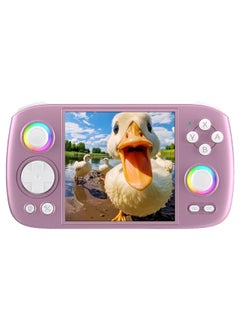 ANBERNIC RG Cube Retro Handheld Game Console 64bit Android 13 Unisoc T820 3.95 Inch IPS Screen Hall Joystick RGB lighting effect (Purple) - pzsku/Z7D6CFE3CCFE43FF729D1Z/45/_/1719482587/474564a5-bb86-4174-b84c-d669d140dc18