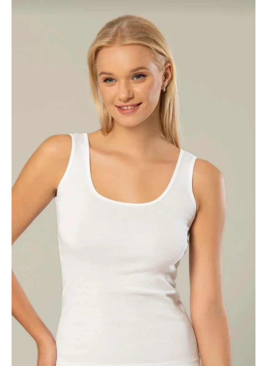 إيردم 2105 Women's Thick Strappy Ribana Undershirt 12 Pieces