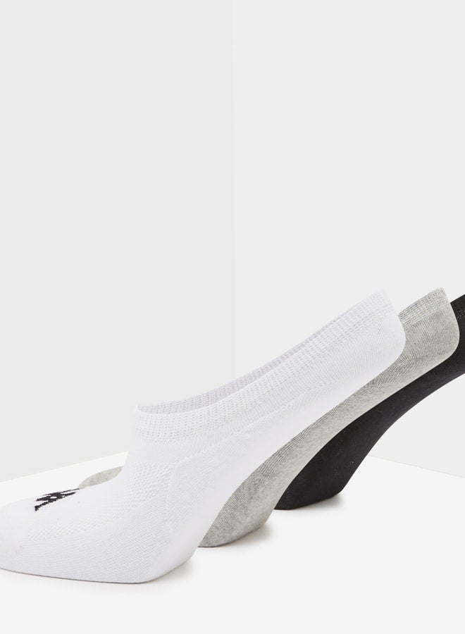 Kappa Men's No Show Sports Socks - Set of 3 - Image 3