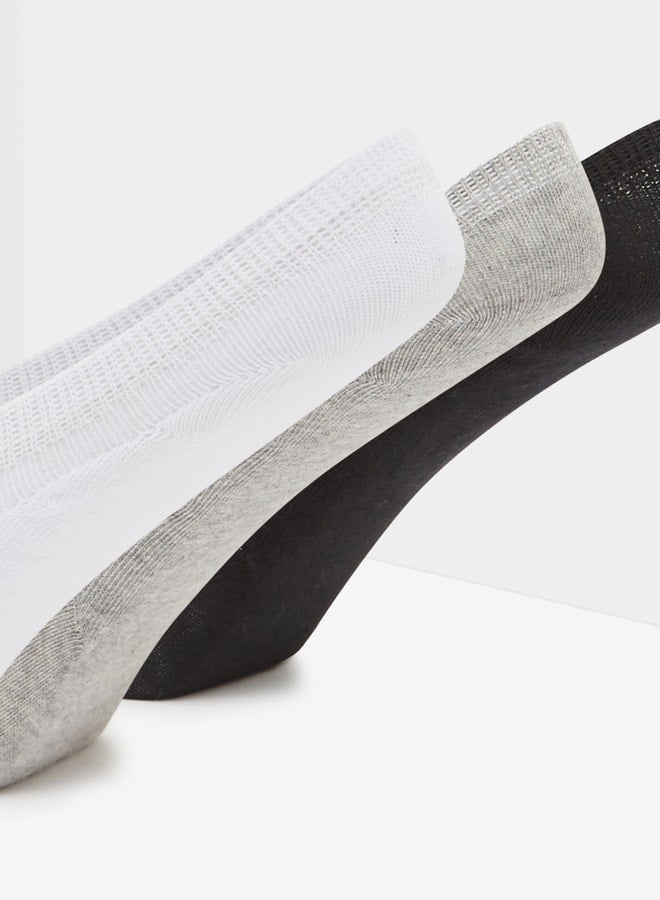 Kappa Men's No Show Sports Socks - Set of 3 - Image 4