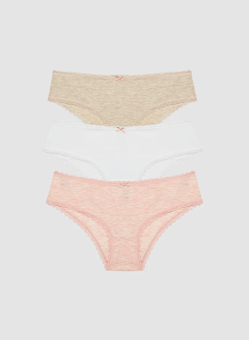 Cotton Multicolored Hipster - Pack Of 3