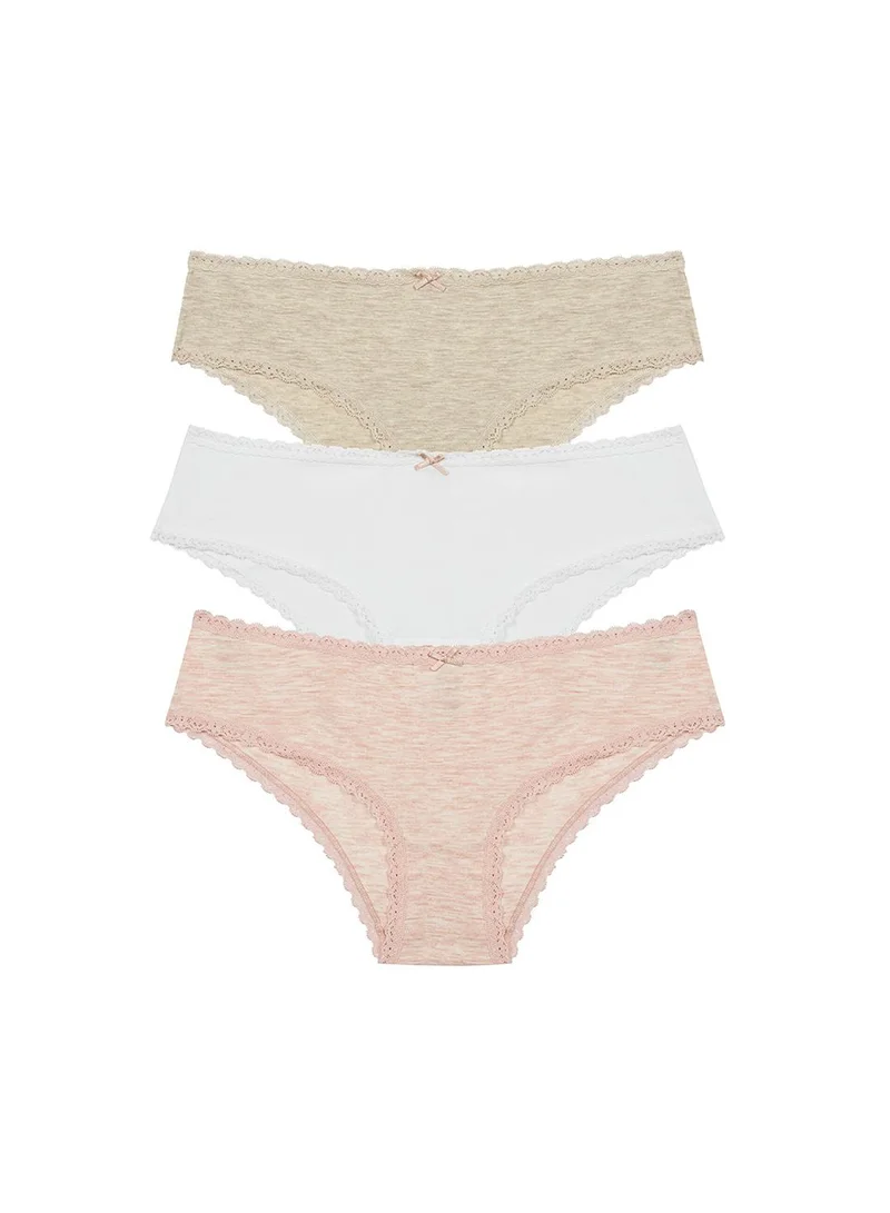 بنتي قطن ملون هيبستر - عبوة من