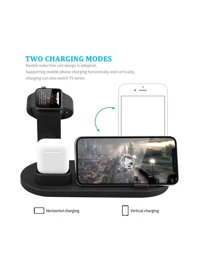Wireless Charging Dock Black - Image 2
