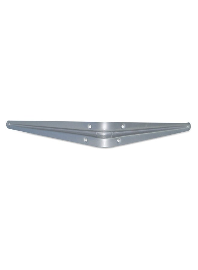 Metal Shelf Bracket - 8 X 10In Silver  - Image 2