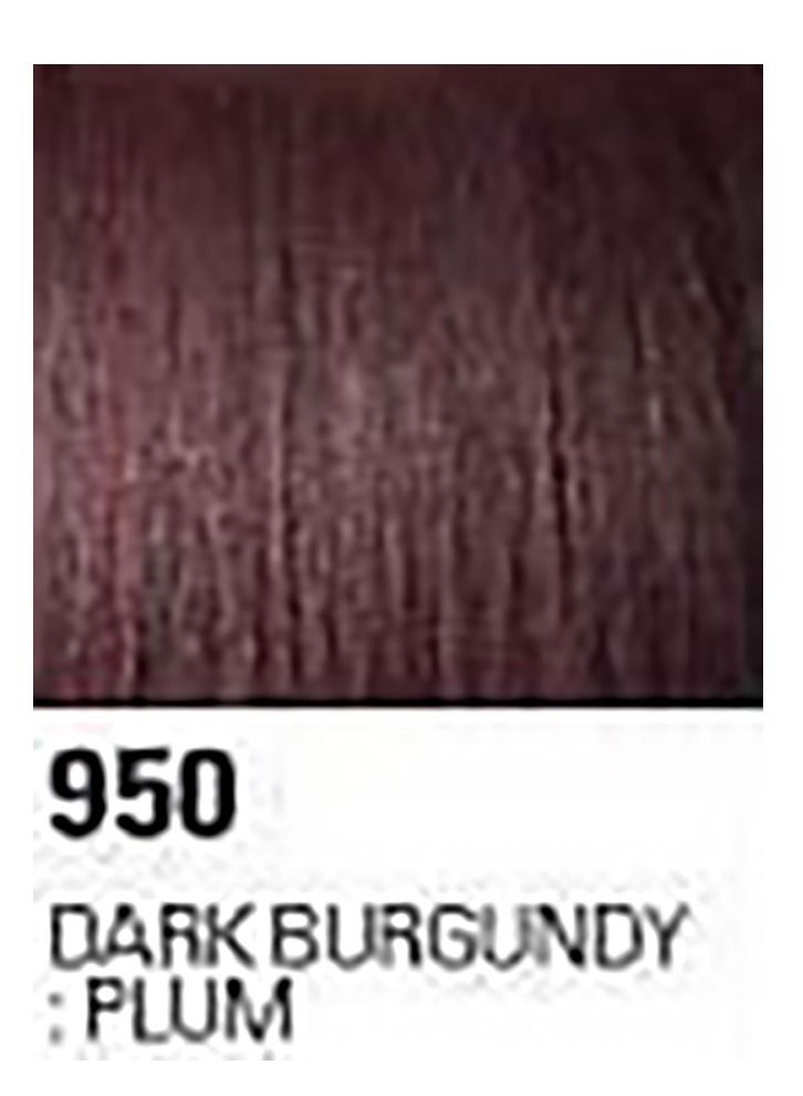 إستيل لون الجديلة الأصلية الممتازة لون بورجوندي داكن البرقوق 950 - Image 2
