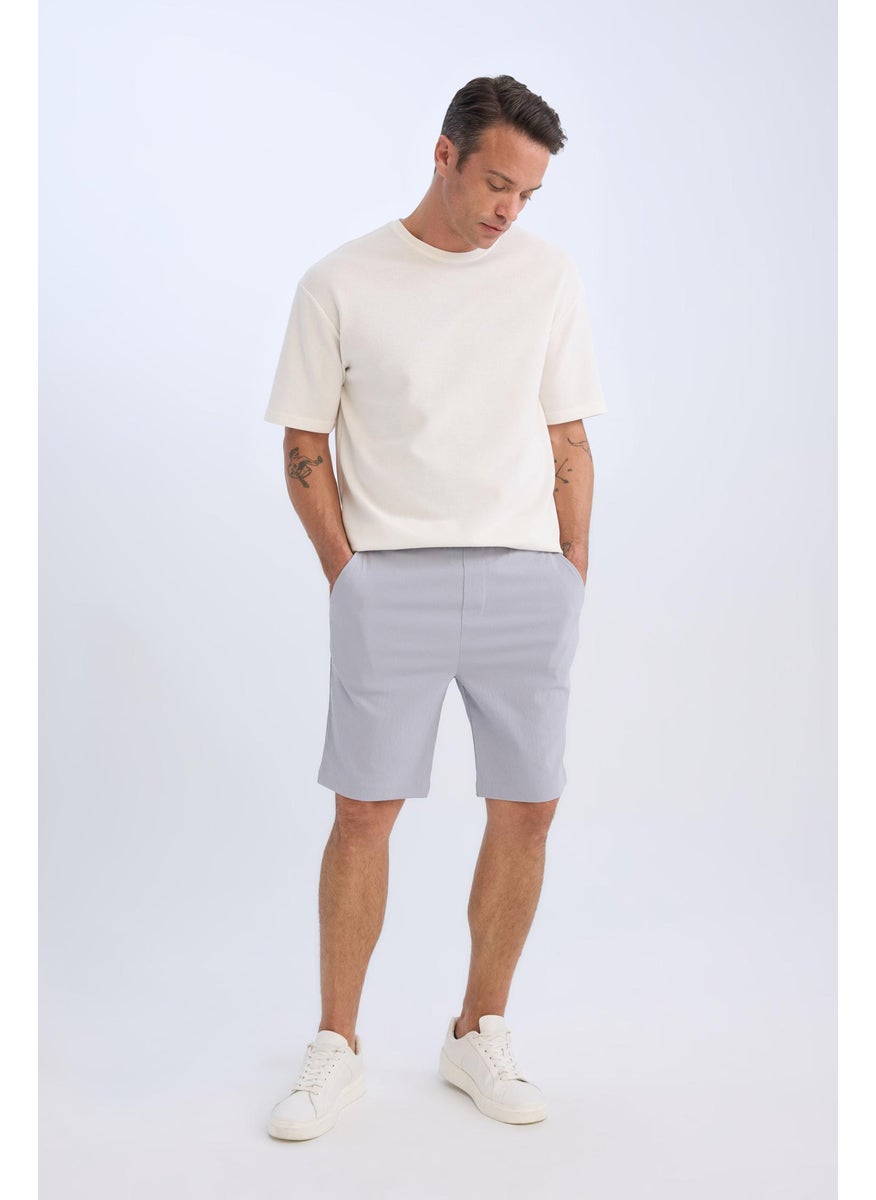 Man Regular Fit Bermuda