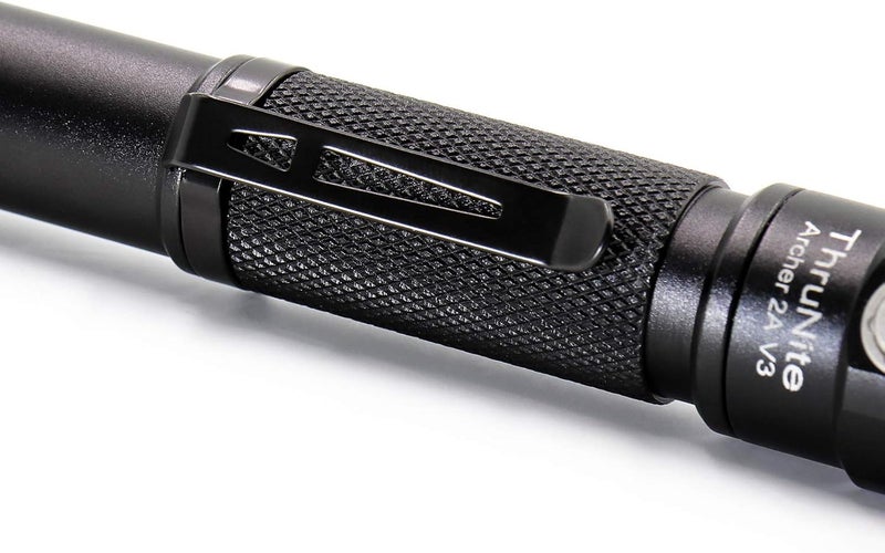 ThruNite LED Flashlight Neutral White, Archer 2A V3 450 Lumens Portable EDC AA Flashlight with Lanyard, IPX8 Water-Resistant Dual Switch Outdoor Light for Hiking, Camping, Everyday Use - Black NW - Image 3