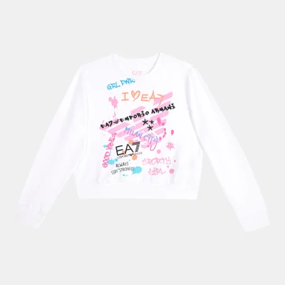 EA7 Emporio Armani Kids' Train Series Graphic Sweatshirt