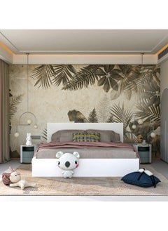 RIGID Wooden Double Bed with Storage & Headboard  - Image 3